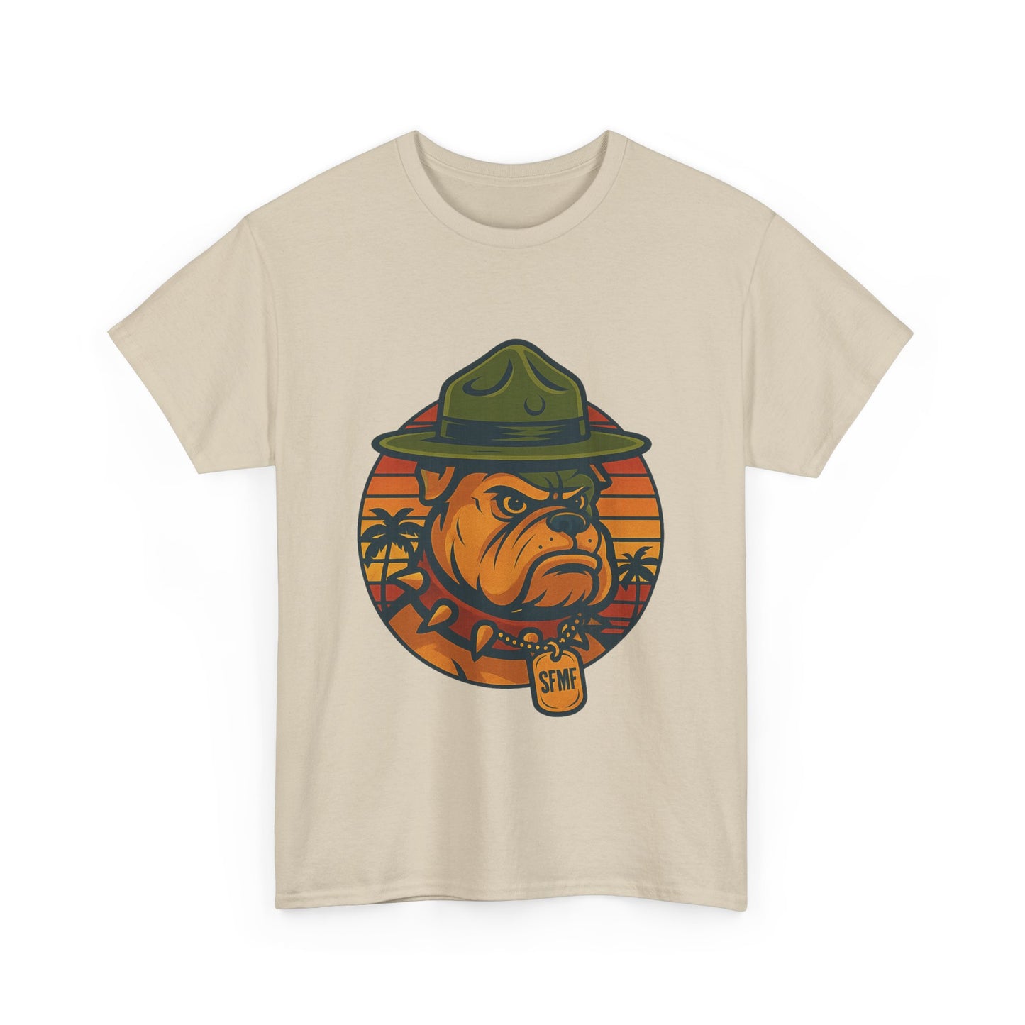 Cool Dog Graphic Unisex Heavy Cotton Tee