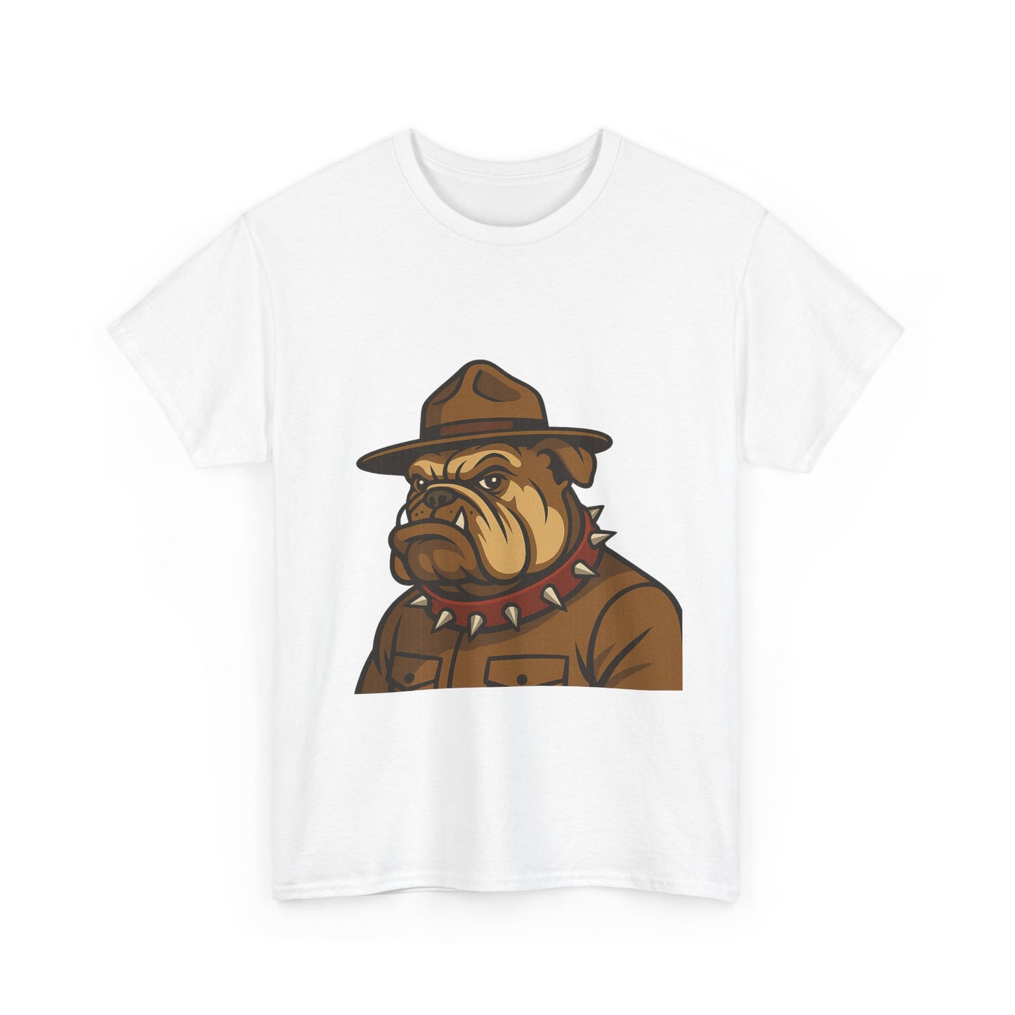 Vintage Bulldog Drill Instructor 100% Cotton Tee