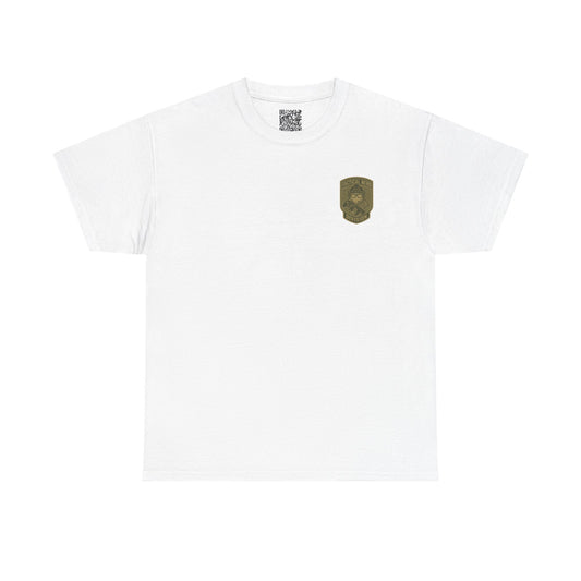 Highly Caffeinated & Mildly Accurate - Tactical Nerd Unisex Heavy Cotton Tee