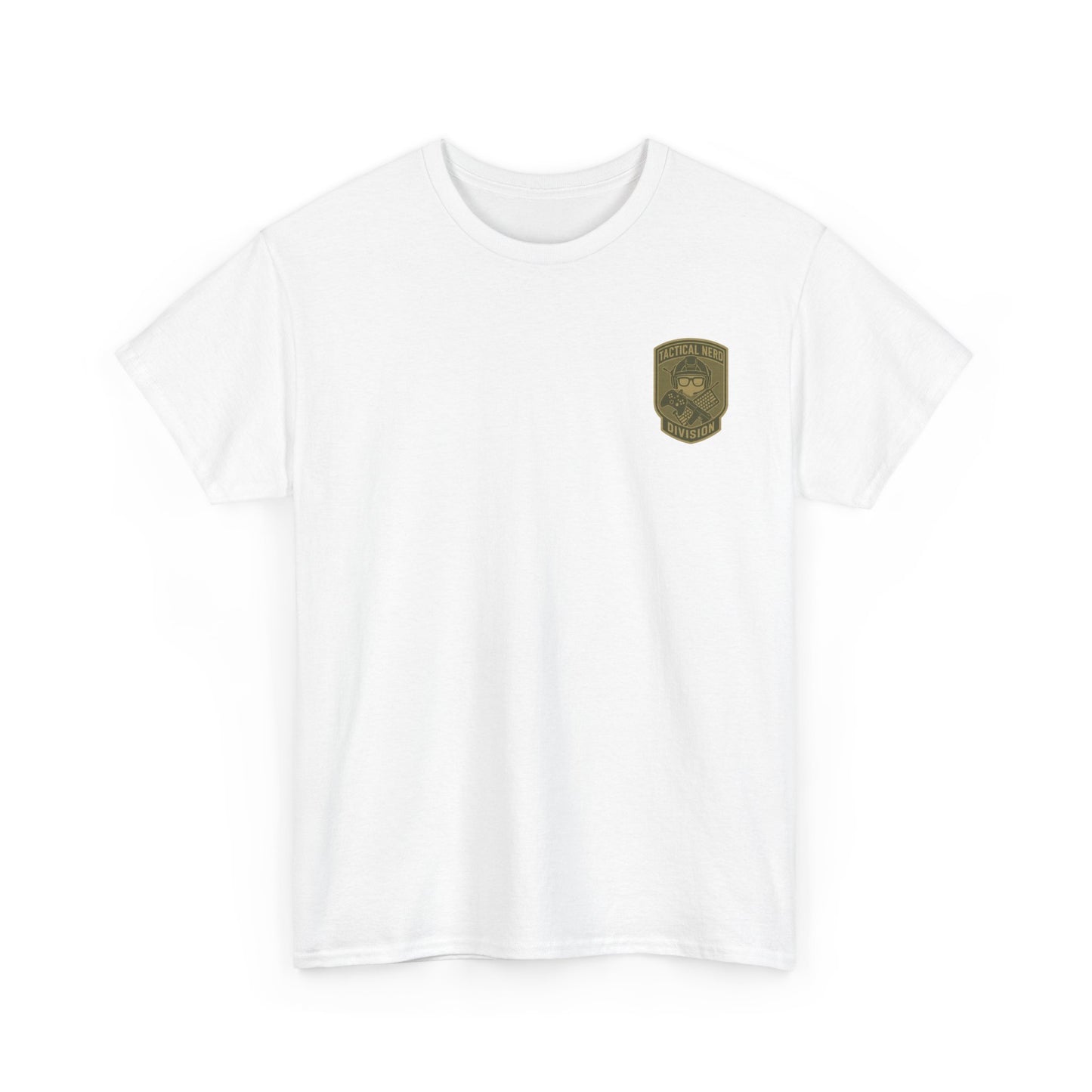 Unisex Heavy Cotton Tee - Loadout Checklist Design - Perfect for Gamers and Casual Wear