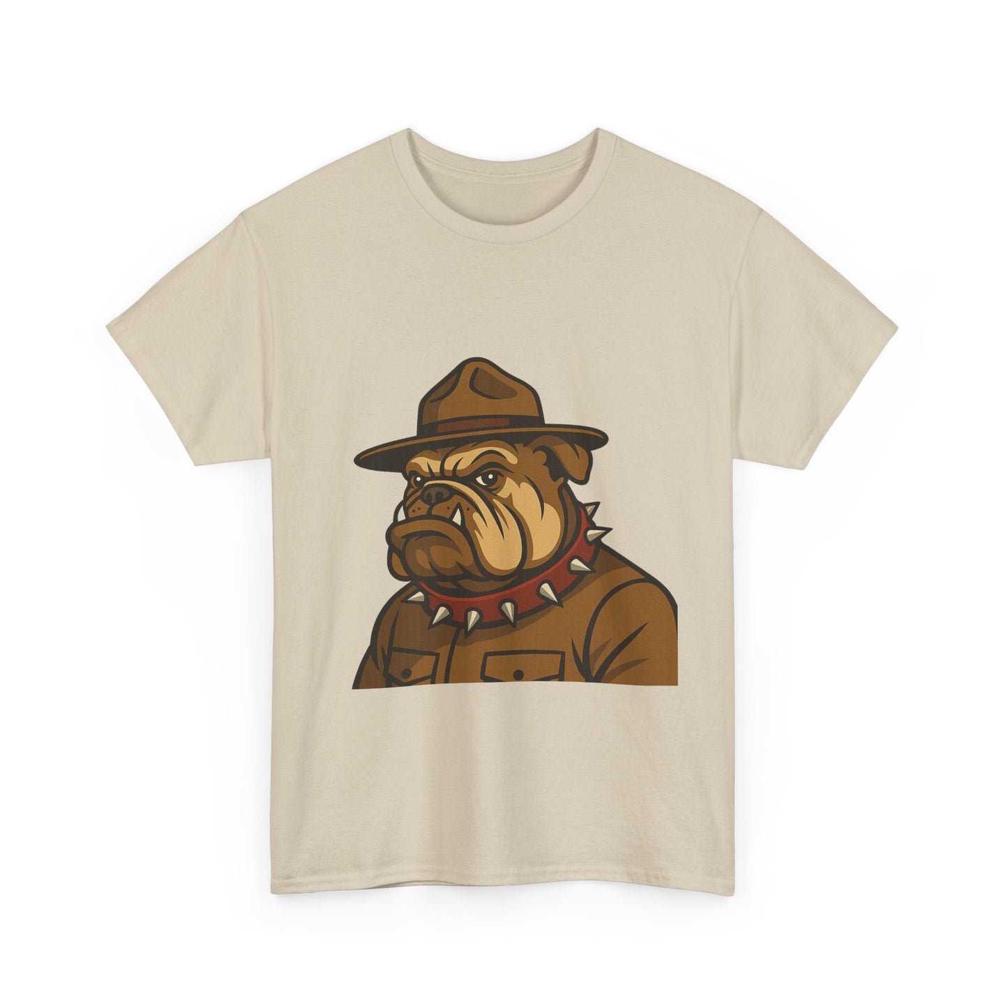 Vintage Bulldog Drill Instructor 100% Cotton Tee