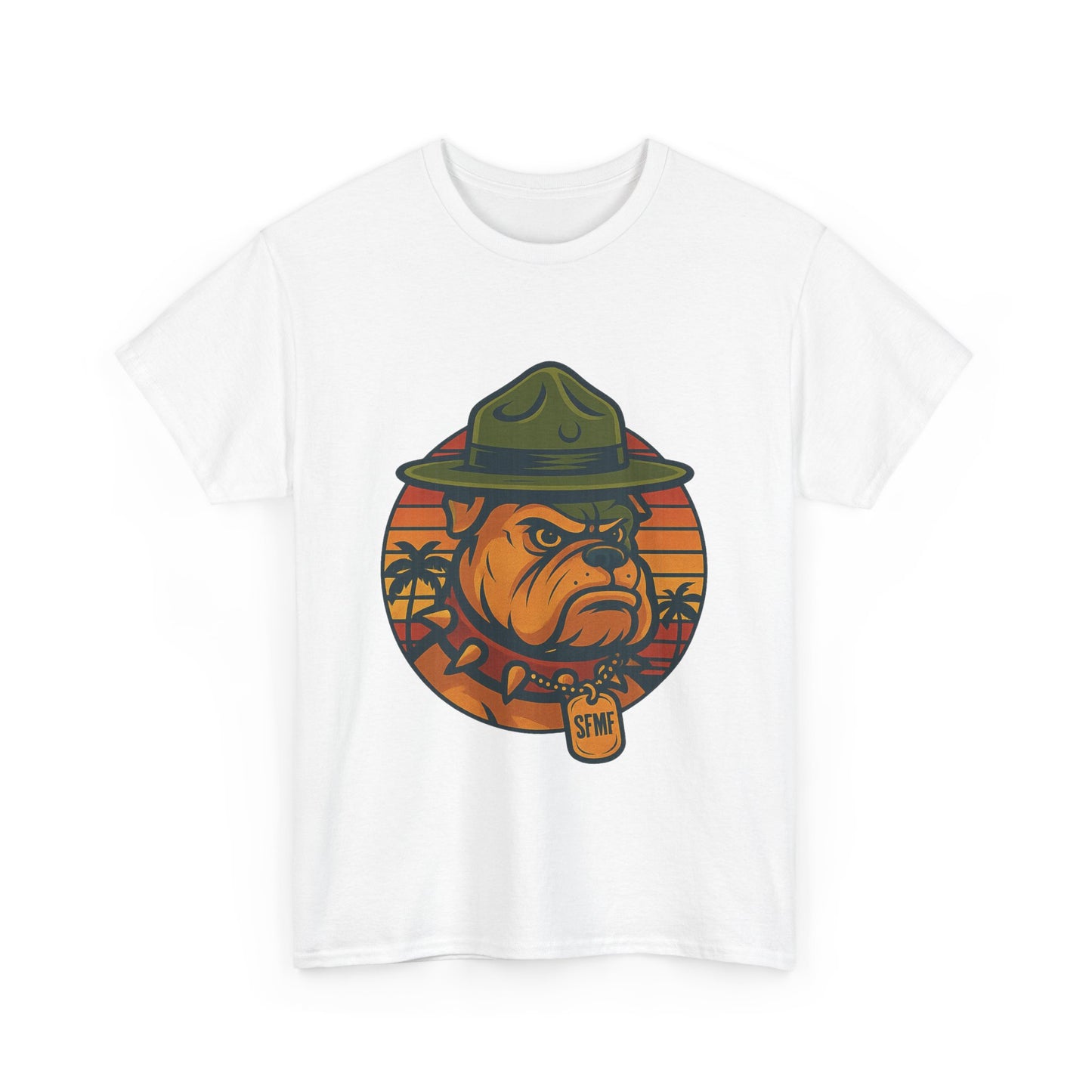 Cool Dog Graphic Unisex Heavy Cotton Tee