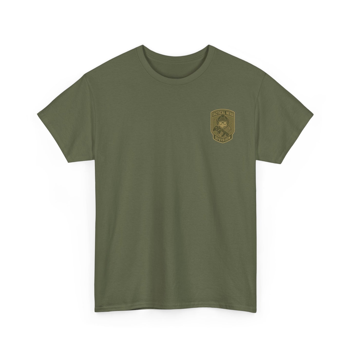 Unisex Heavy Cotton Tee - Loadout Checklist Design - Perfect for Gamers and Casual Wear