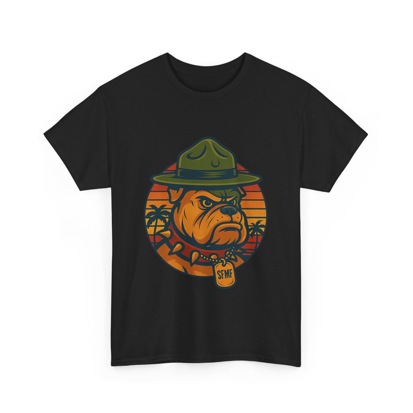 Cool Dog Graphic Unisex Heavy Cotton Tee