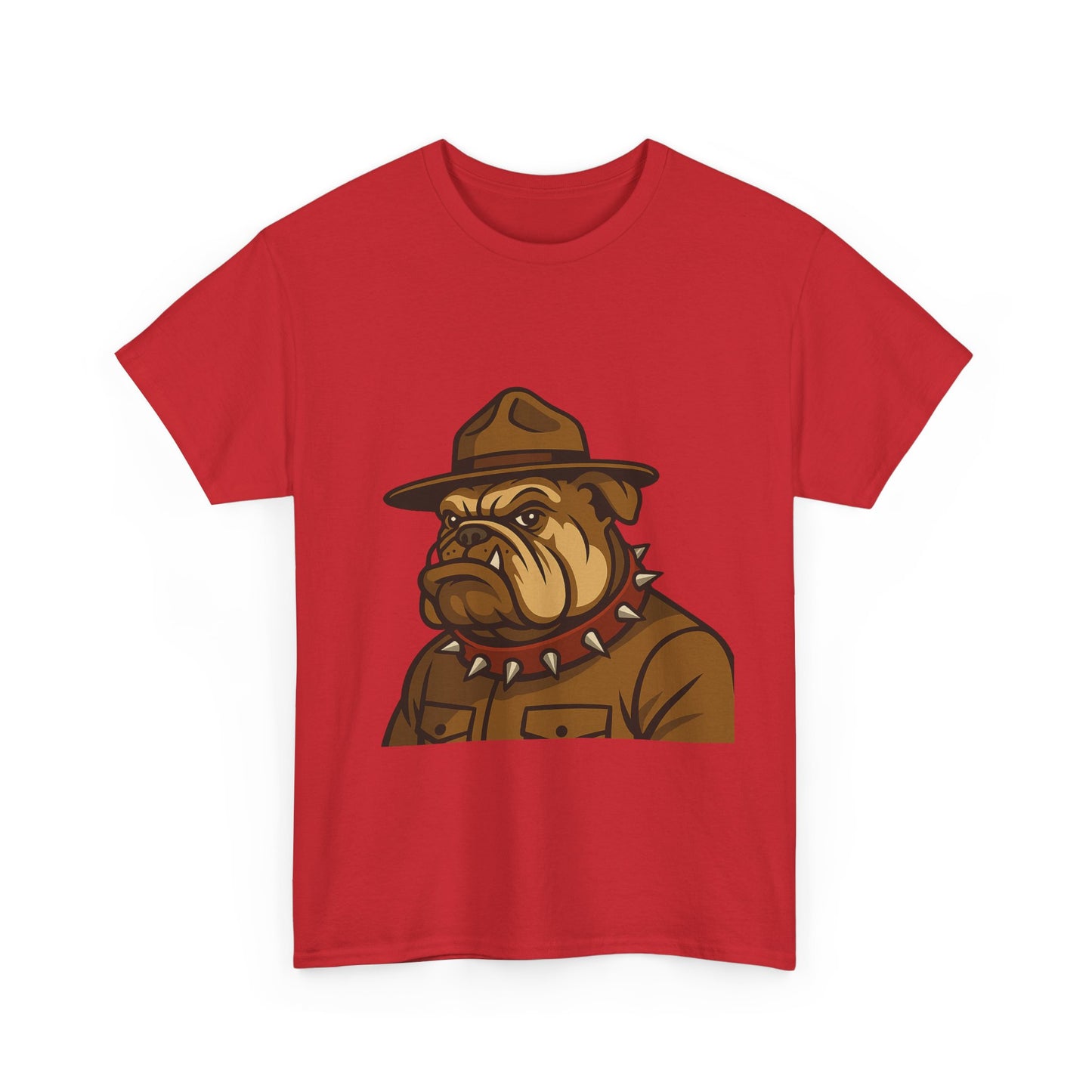 Vintage Bulldog Drill Instructor 100% Cotton Tee