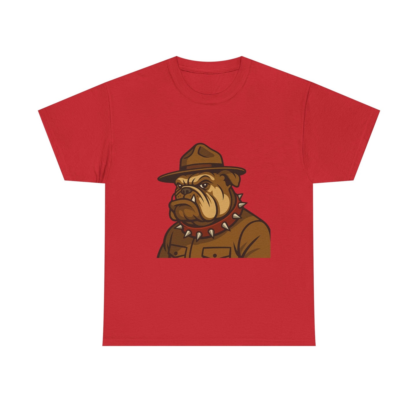 Vintage Bulldog Drill Instructor 100% Cotton Tee