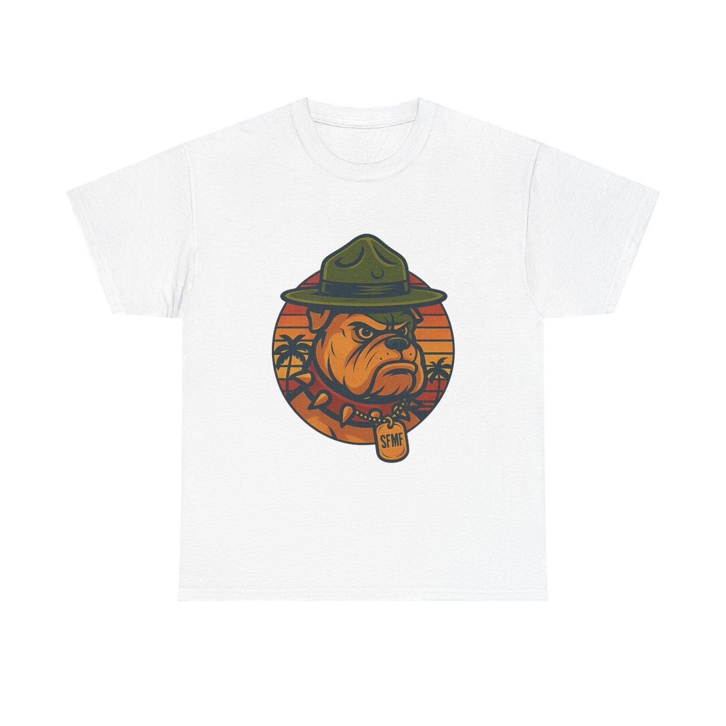 Cool Dog Graphic Unisex Heavy Cotton Tee